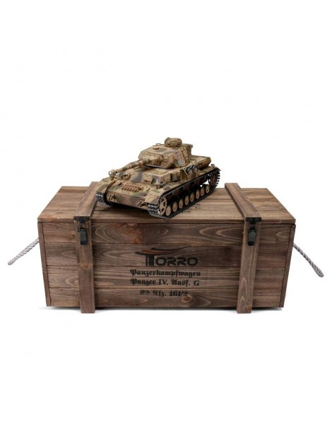 TORRO tank PRO 1/16 RC PzKpfw IV Ausf. G camo - BB
