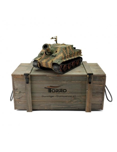 TORRO tank PRO 1/16 RC Sturmtiger camo - infra