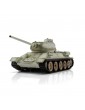 RC tankas TORRO PRO 1/16 T-34/85 Winter IR su metalinėmis vikšrinėmis grandinėmis