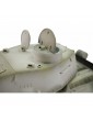RC tankas TORRO PRO 1/16 T-34/85 Winter IR su metalinėmis vikšrinėmis grandinėmis