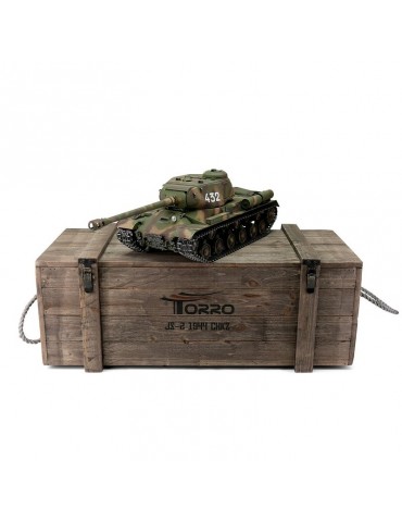 TORRO IS-2 1:16 RC tankas su kamufliažu ir IR kovos funkcija