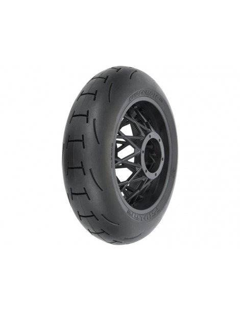 Pro-Line 1/4 Supermoto 2.0 galinė padanga su ratlankiu Losi Promoto-MX