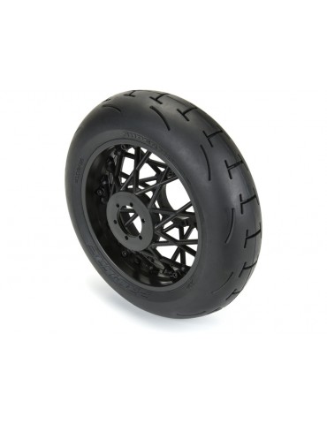 Pro-Line 1/4 Supermoto 2.0 galinė padanga su ratlankiu Losi Promoto-MX
