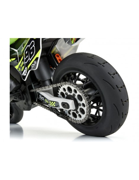 Pro-Line 1/4 Supermoto 2.0 galinė padanga su ratlankiu Losi Promoto-MX