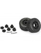 Pro-Line Jaeger HP belted padangos su Raid ratais 1/10 RC monster truck modeliui
