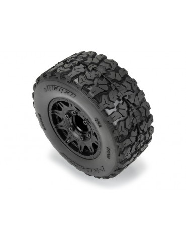 Pro-Line Jaeger HP belted padangos su Raid ratais 1/10 RC monster truck modeliui