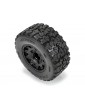 Pro-Line Jaeger HP belted padangos su Raid ratais 1/10 RC monster truck modeliui