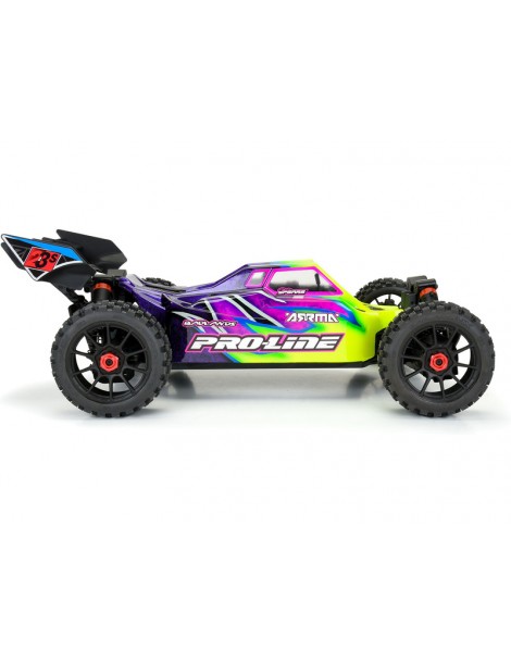 Pro-Line Axis skaidrus kėbulas Arrma Typhon 223S modeliui