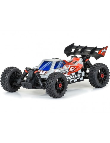 Pro-Line Axis Tough-Color pilkas kėbulas Arrma Typhon 223S modeliui