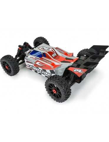 Pro-Line Axis Tough-Color pilkas kėbulas Arrma Typhon 223S modeliui