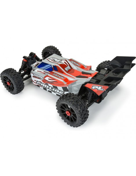 Pro-Line Axis Tough-Color pilkas kėbulas Arrma Typhon 223S modeliui
