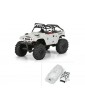 Pro-Line Toyota Land Cruiser FJ40 skaidrus kėbulas su rėmu SCX24
