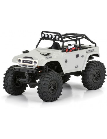 Pro-Line 1/24 1979 Toyota Land Cruiser FJ40 Clear Body with Trail Cage: SCX24
