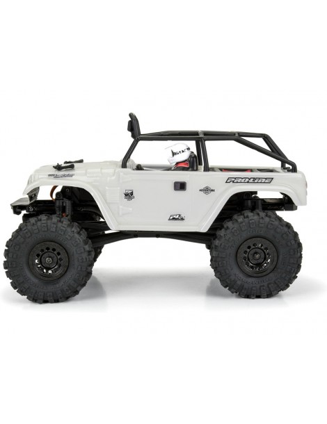 Pro-Line Toyota Land Cruiser FJ40 skaidrus kėbulas su rėmu SCX24