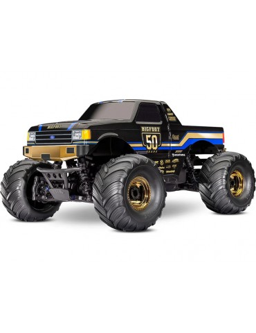 Traxxas Bigfoot 1:10 50th Anniversary monster truck BL-2s 4WD rc modelis