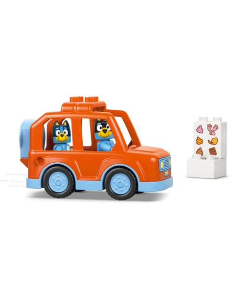 LEGO DUPLO Išvyka į ledainę su Bluey konstravimo rinkinys