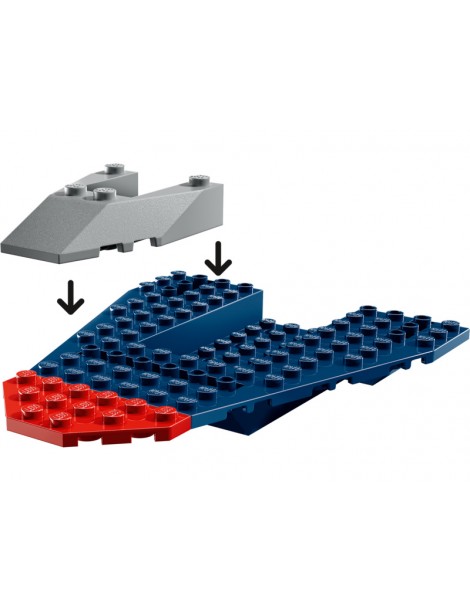 LEGO Marvel Kapitonas Amerika prieš Tanosą konstruktorius vaikams