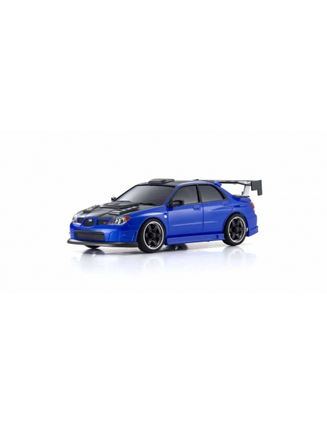 Kyosho Mini-Z AWD Subaru Impreza WRX 1:27 RTR drifto RC modelis mėlynas
