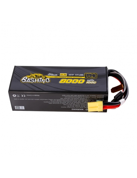 Gens ace G-Tech 8000mAh 22.2V 100C 6S1P LiPo baterija su EC5 jungtimi
