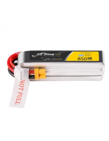 Tattu R-Line V5 850mAh 3S 11.4V 95C LiPo baterija su XT30U-F jungtimi