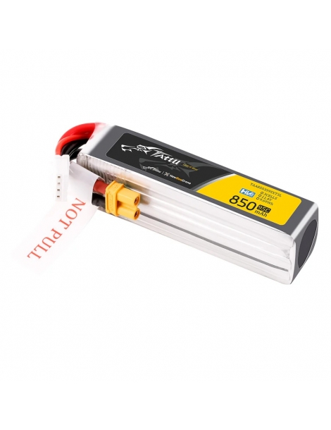 Tattu R-Line V5 850mAh 3S 11.4V 95C LiPo baterija su XT30U-F jungtimi