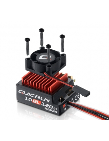 Hobbywing QUICRUN 10BL120 G2 ESC 120A sensored valdiklis RC modeliams