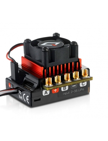 Hobbywing QUICRUN 10BL120 G2 ESC 120A sensored valdiklis RC modeliams
