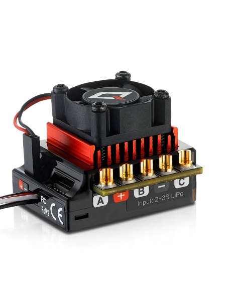 Hobbywing QUICRUN 10BL120 G2 ESC 120A sensored valdiklis RC modeliams