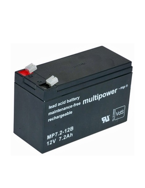 Multipower PB celė MP 7,2Ah-12V švino-rūgšties AGM akumuliatorius