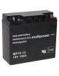 Multipower MP12,0-18C PB celė 12V 18Ah švino-rūgšties akumuliatorius vaikų mašinėlėms 8KM8468