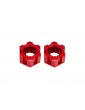 Traxxas Wheel hubs, hex, front aluminum (red-anodized) (2)