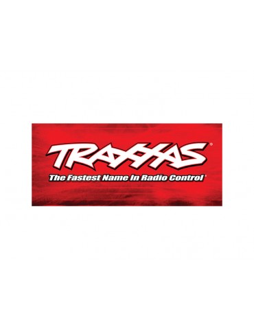 Traxxas Racing 91×213 cm raudonai juodas reklaminis plakatas