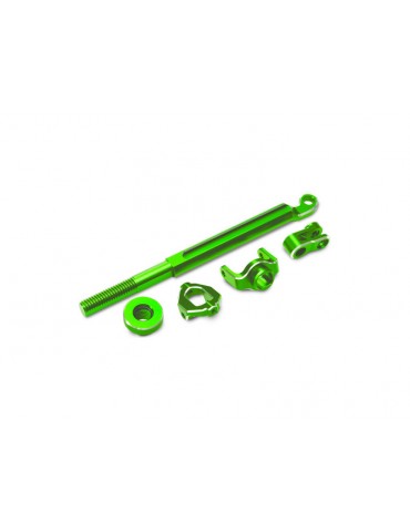 Traxxas Brake linkage, front, aluminum (green-anodized)
