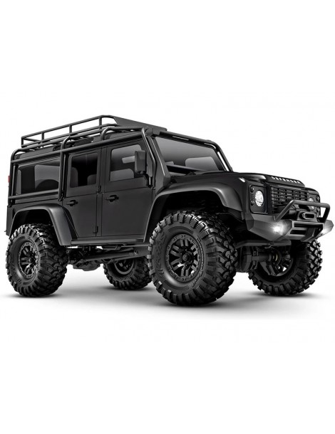 Traxxas TRX-4M Land Rover Defender 1:18 RTR juodas RC kopimo modelis