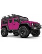 Traxxas TRX-4M Land Rover Defender 1:18 RTR rožinis RC kopimo (krawler)  modelis