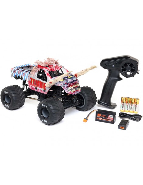 Losi 1/18 Mini LMT Zombie 4WD RTR Monster Jam RC monster truck