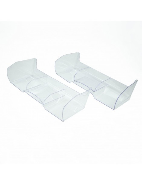 Ultimate 1/8 Buggy Lexan galinis sparnas su centrinėmis dalimis (2 vnt.)