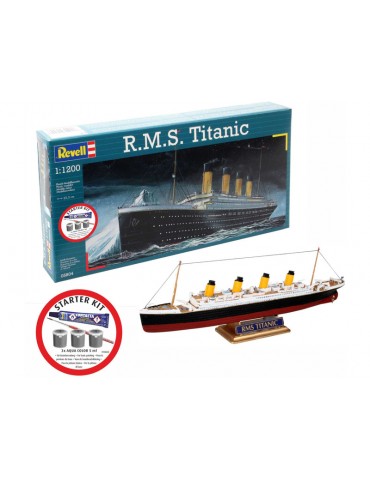 Revell R.M.S. Titanic 1:1200 Starter Kit modelio rinkinys