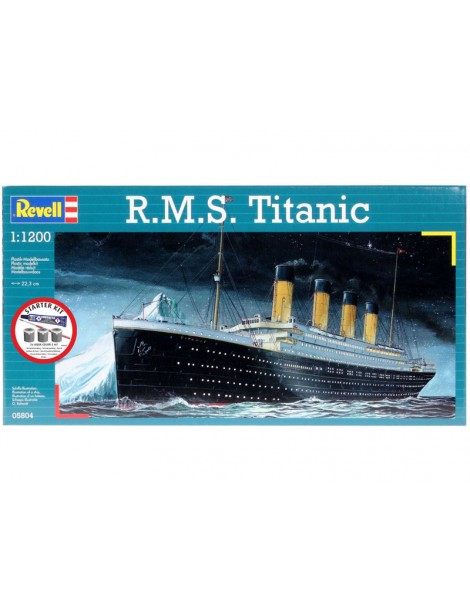 Revell R.M.S. Titanic 1:1200 Starter Kit modelio rinkinys