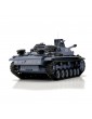 RC tankas Sturmgeschütz III 1:16 BB+IR su metaliniais vikšrais grey