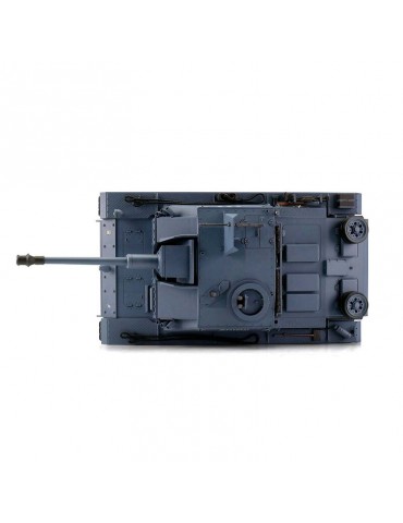 RC tankas Sturmgeschütz III 1:16 BB+IR su metaliniais vikšrais grey