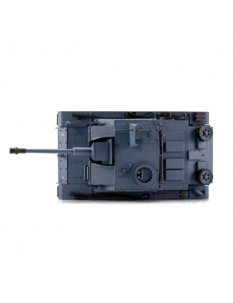 RC tankas Sturmgeschütz III 1:16 BB+IR su metaliniais vikšrais grey