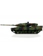 RC tankas 1/16 Leopard 2A6 camo BB+IR su metaliniais vikšrais