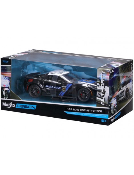 Maisto 1:24 Corvette Z06 2015 Authority automobilio modelis