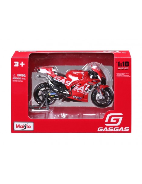Maisto 1:18 Augusto Fernández GASGAS Tech 3 2023 motociklo modelis
