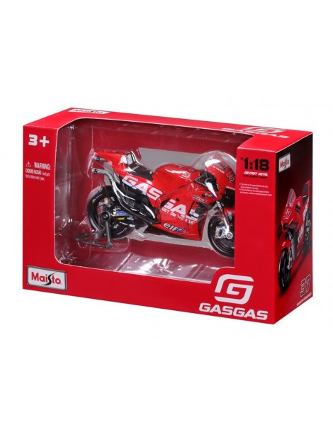 Maisto 1:18 Augusto Fernández GASGAS Tech 3 2023 motociklo modelis