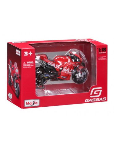 Maisto 1:18 Augusto Fernández GASGAS Tech 3 2023 motociklo modelis