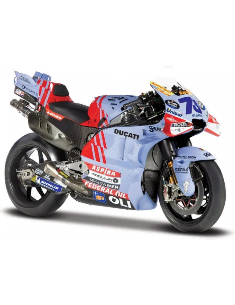 Maisto 1:18 Alex Márquez Gresini Racing 2024 Desmosedici GP23 motociklo modelis