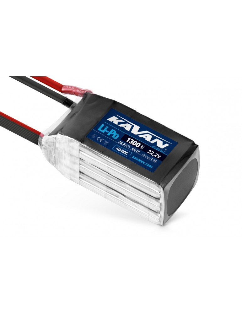 KAVAN Li-Po 1300mAh/22,2V 40/80C, 28,8Wh