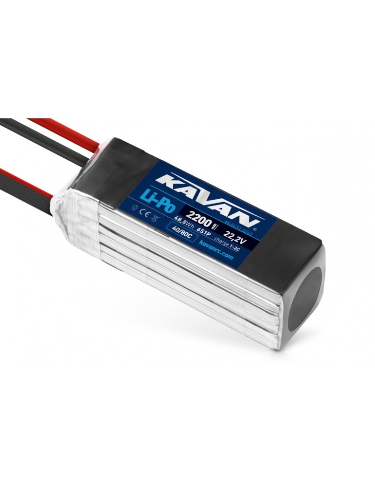 KAVAN Li-Po 2200mAh/22,2V 40/80C, 48,8Wh
